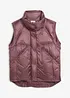 Gilet trapuntato con piume riciclate, bonprix