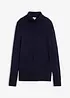 Maglione basic a collo alto in filato fine, bonprix