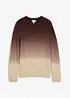 Maglione in filato fine dai colori sfumati, bonprix