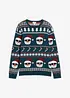 Maglione norvegese con cotone riciclato, bonprix