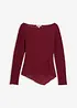 Maglia in pizzo a maniche lunghe, bonprix