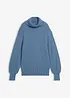 Maglione a collo alto con lana merino, bonprix