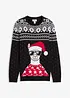 Maglione natalizio con cotone, bonprix