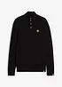 Maglione con bottoni in misto cotone, bonprix