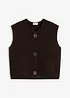 Gilet in maglia con bottoni decorativi, bonprix