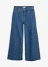 Jeans wide leg, vita media, bonprix