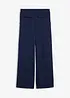 Pantaloni bootcut in misto viscosa leggermente lucido, bonprix