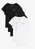 Maglia con scollo rotondo e maniche corte (pacco da 5), bonprix