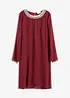 Abito in chiffon con applicazione di strass, bonprix