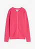 Cardigan girocollo in filato fine, bonprix
