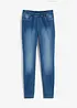 Jeggings skinny con cinta comoda, vita media, bonprix