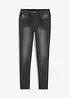 Jeggings skinny con cinta comoda, vita media, bonprix