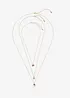 Collane (set 3 pezzi), bonprix