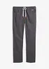 Pantaloni con elastico in vita straight, regular fit, bonprix