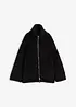 Giacca oversize in pile teddy, bonprix