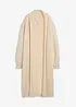 Maxi cardigan con effetto peloso, bonprix