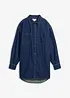 Camicia di jeans oversize in denim robusto di puro cotone, bonprix