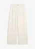 Pantaloni larghi in morbido punto di Roma, bonprix