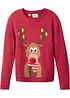 Maglione natalizio in filato fine, bonprix