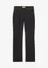 Jeans straight elasticizzati, vita media, bonprix
