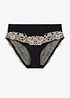 Slip alto con pizzo delicato, bonprix