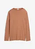Maglia a maniche lunghe in misto cotone, bonprix
