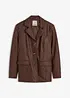 Blazer lungo in similpelle, bonprix