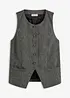 Gilet effetto tweed, bonprix