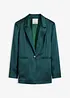 Blazer oversize in satin, bonprix