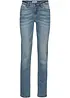 Jeans elasticizzati straight, vita media, bonprix