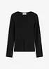 Maglia a maniche lunghe a costine, bonprix
