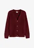 Cardigan a coste in filato grosso, bonprix