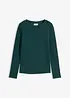 Maglia a maniche lunghe in puro cotone biologico, bonprix