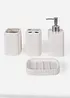Set accessori bagno (set 4 pezzi), bonprix