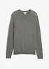 Maglione a girocollo in misto cotone, bonprix
