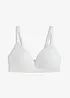 Reggiseno senza ferretto, con coppe preformate e inserto in mesh Feel Comfort, bonprix