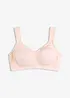 Reggiseno contenitivo senza ferretto con spalline imbottite, bonprix