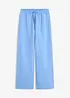 Pantaloni da jogging in puro cotone biologico, vita alta, bonprix