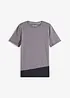 T-shirt per lo sport con effetto strutturato, bonprix