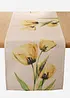 Runner tavolo con tulipani stampati, bonprix