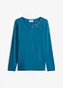 Maglia a maniche lunghe con occhielli, bonprix