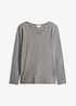 Maglia a maniche lunghe con occhielli, bonprix