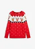 Maglione natalizio con renne, bonprix