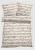 Biancheria da letto con note musicali, bonprix