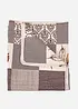 Copriletto con stampa patchwork, bonprix