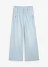 Jeans wide leg super soft, vita alta, bonprix