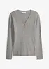 Maglione a coste con viscosa, bonprix