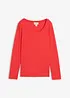Maglia a maniche lunghe in puro cotone biologico, bonprix