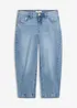 Jeans barrel cropped, vita media, bonprix