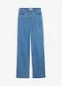 Jeans straight full length, vita media, bonprix